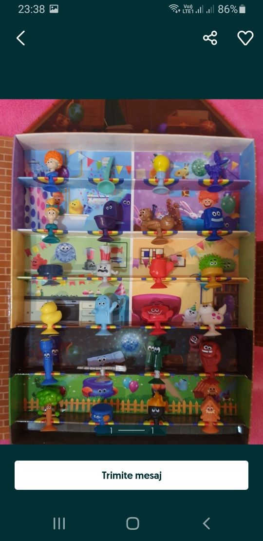 Colectie lidl stikeez home completa 25 stickez stickeez + album