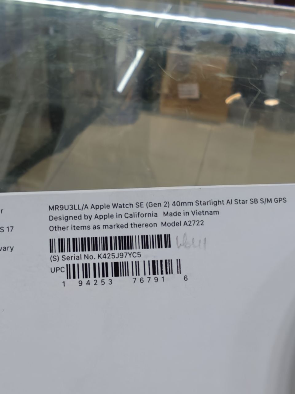 Apple Watch SE 2 40mm starlight идеал