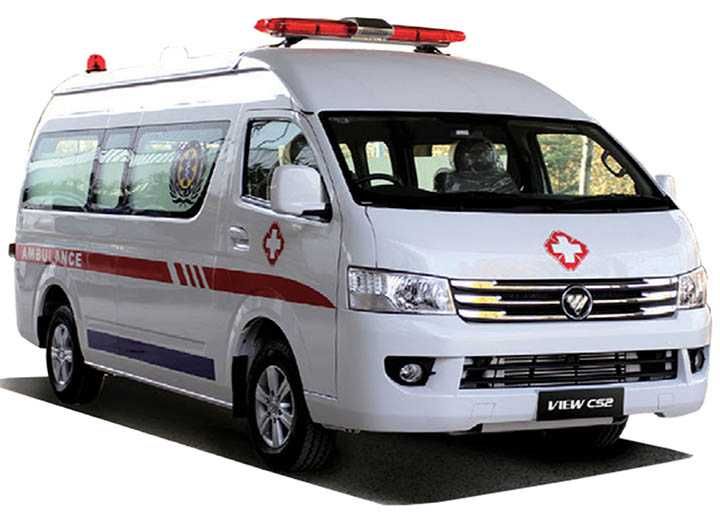 Tez yordam mashinasi Ambulance Foton View CS2/ benzin/ rastamoja bilan