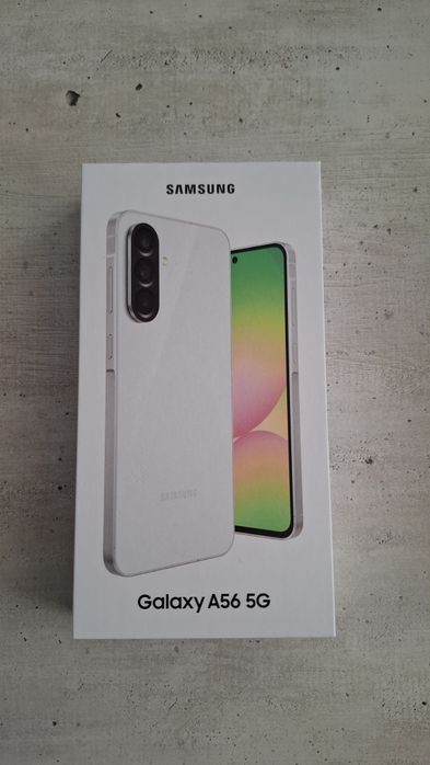 НОВ Samsung A56 5G + Подарък Слушалки