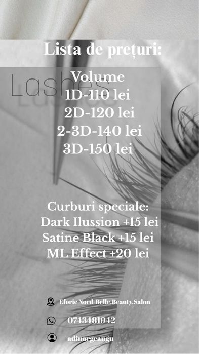 Aplic Extensii gene fir cu fir 100 LEI - 1-3D, M/L Foxy Constanta