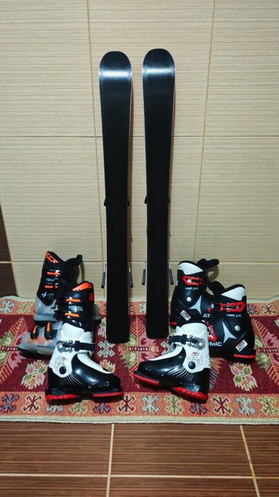 Set schiuri Salomon 90cm- clapari ski