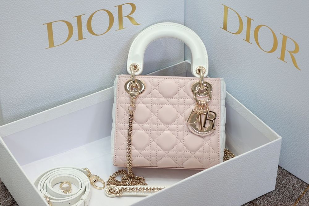 Geanta Christian Dior Lady 17cm, Premium