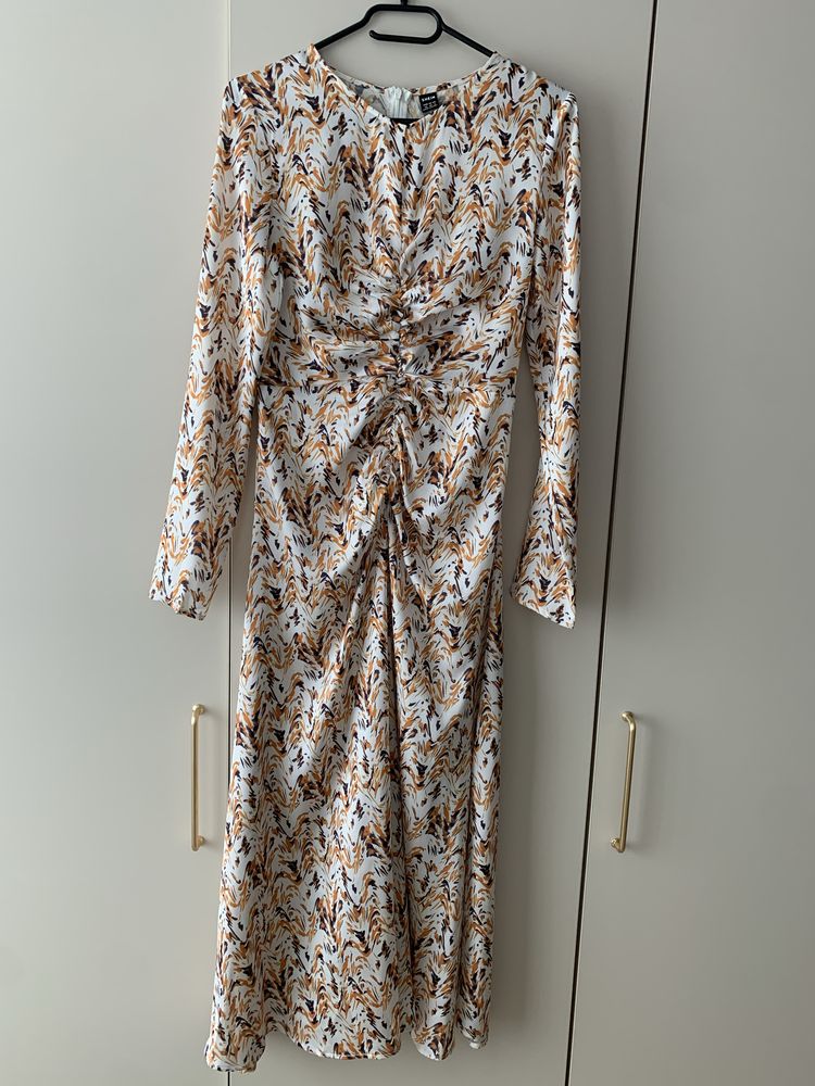 Rochie midi cu imprimeu