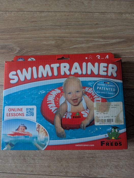 Обучителен пояс Freds - SwimTrainer (0-4 години)