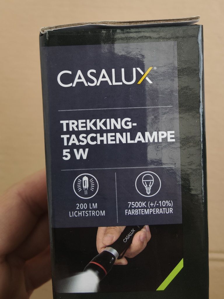 Lanterna led  trekking 5w casalux nu Parkside