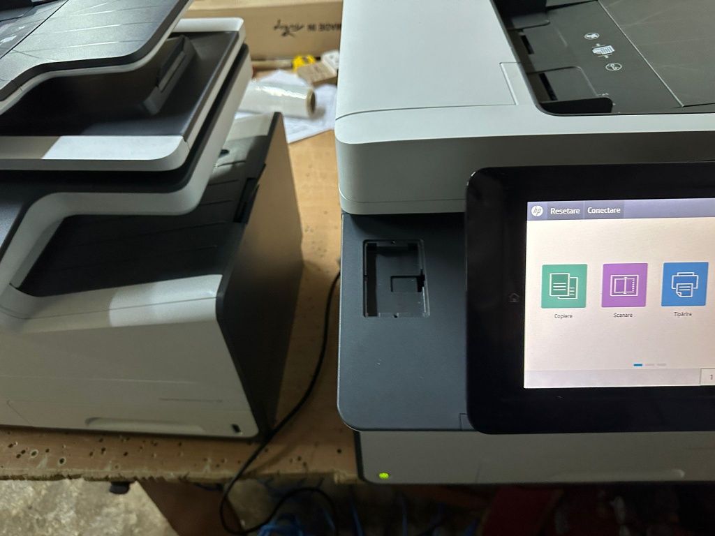 Vând imprimante HP pagewide enterprise color mfp 586