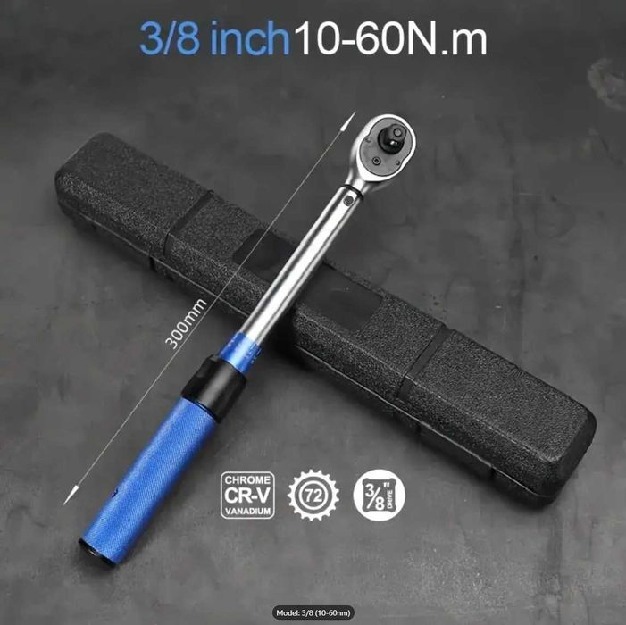 Динамометричен Ключ 10-60nm, 3/8"