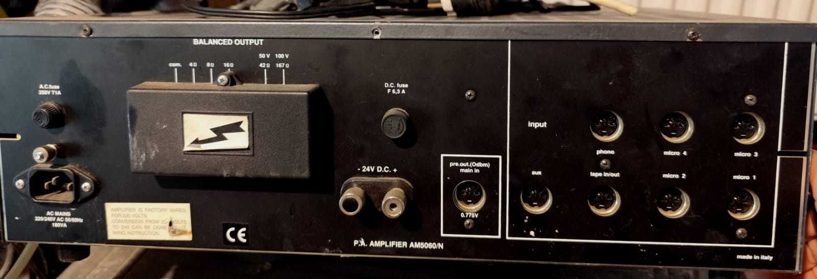 OCAZIE !! Unicat in Romania RCF P.A. AMPLIFIER AM 5060/N  Amplificator