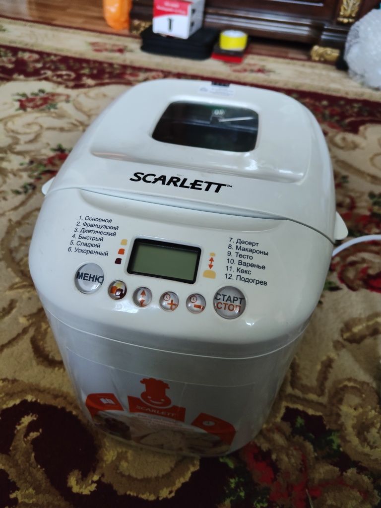 Продам хлебопечь Scarlet