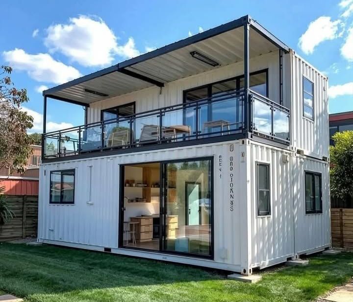 Контейнер офис и дом отдыха.