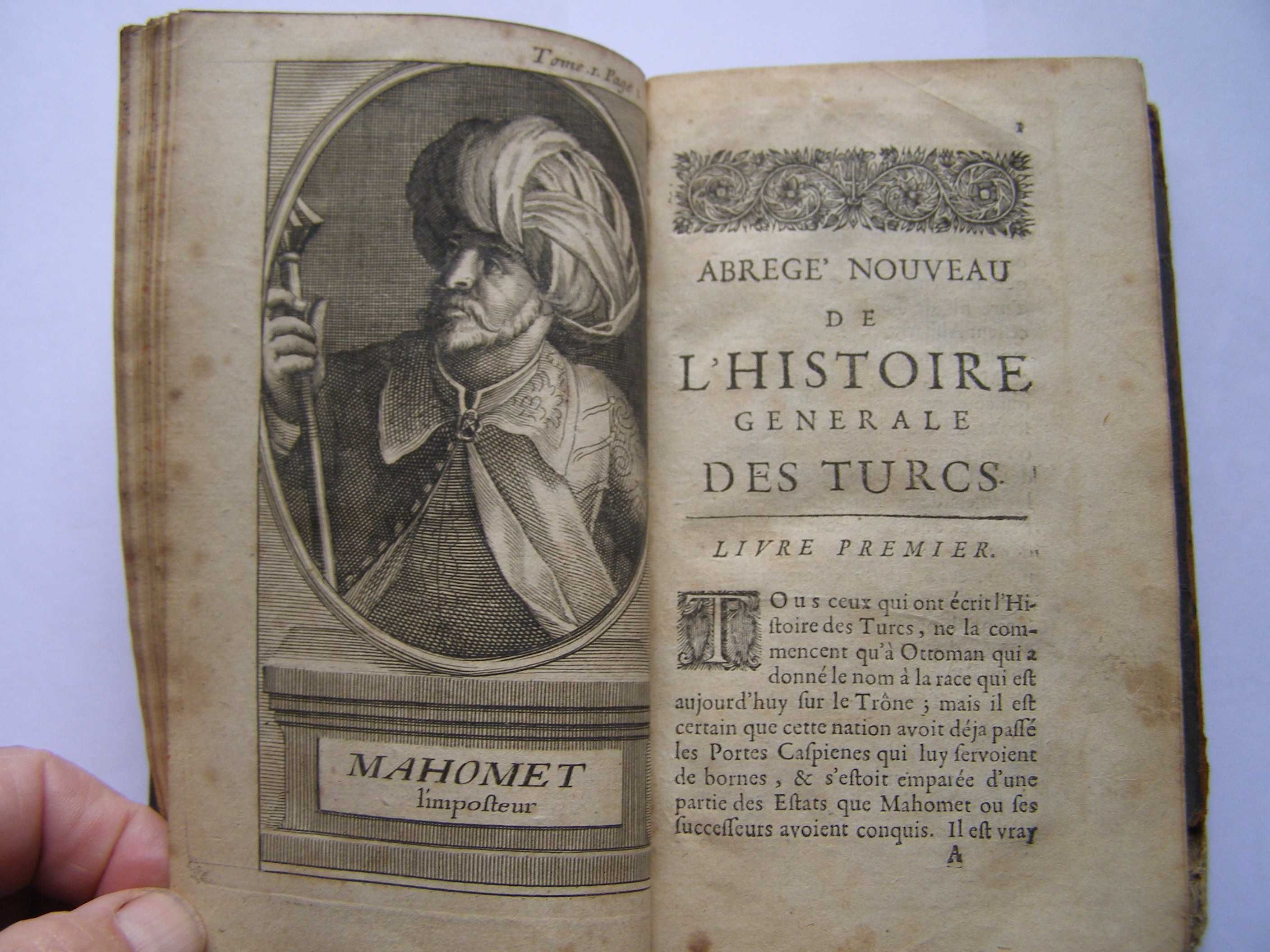 Histoire generale des turcs  ,Paris , 1689