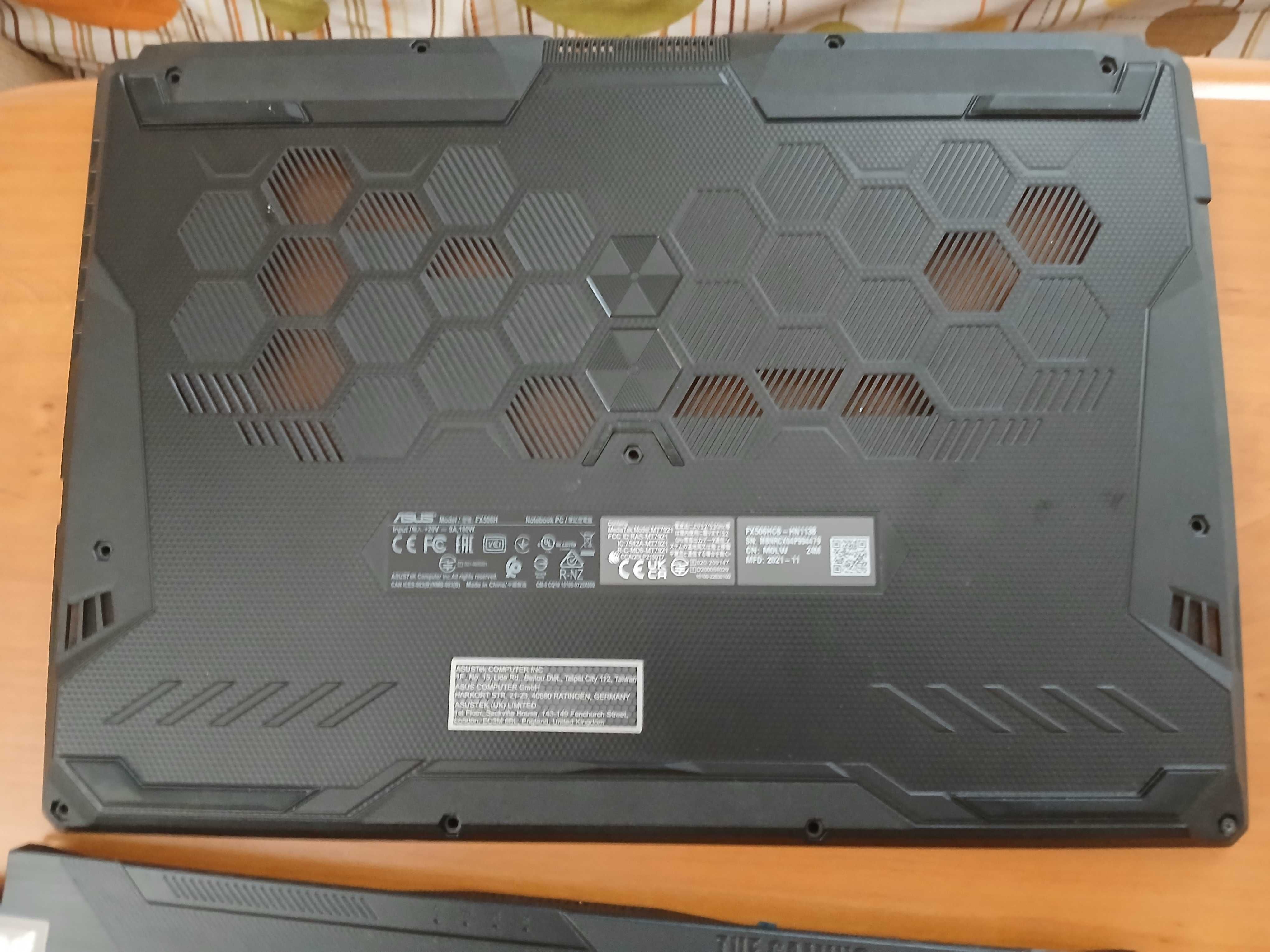 Лаптоп ASUS TUF Gaming FX506h На Части