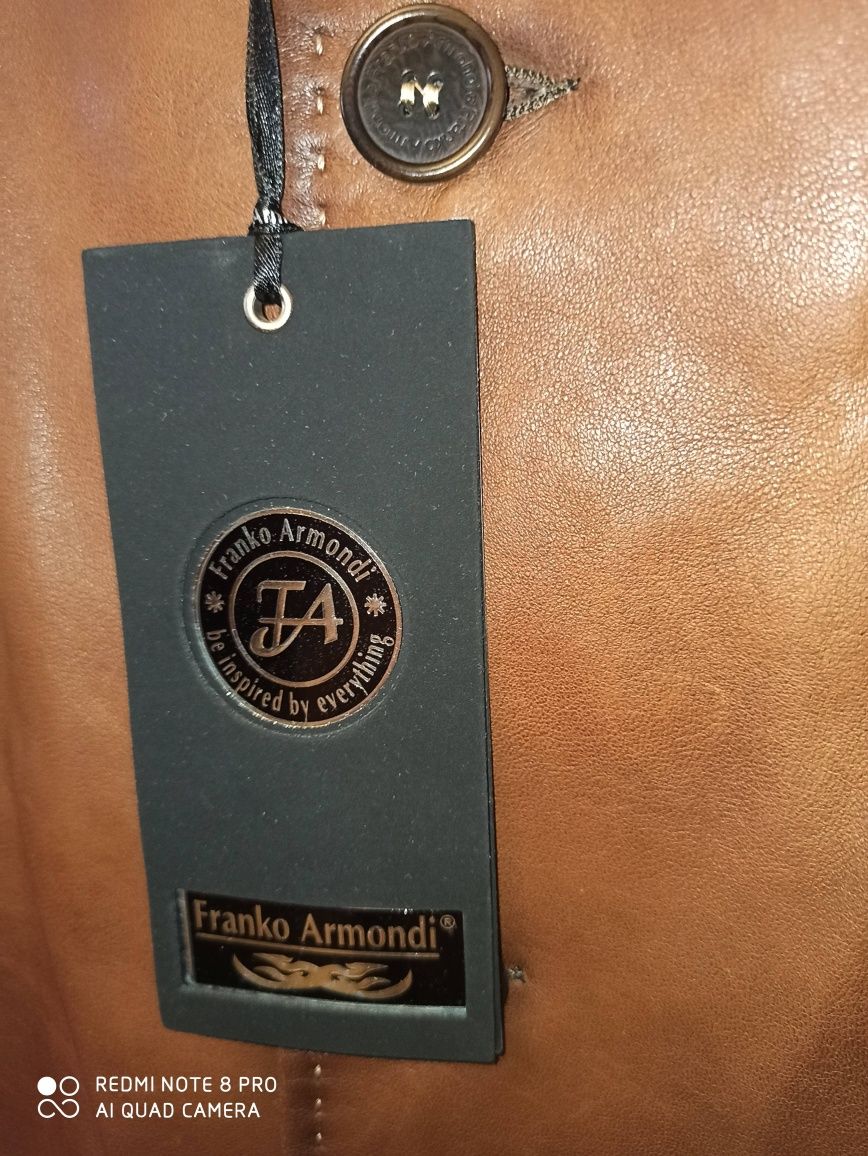 Продам кожанную куртку, Итальянский бренд Франко Армонди