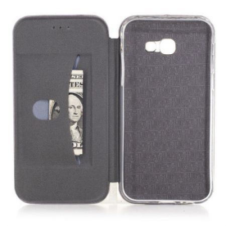 Husa Apple iPhone X, Elegance Luxury Carte Negru, LICHIDARE DE STOC!