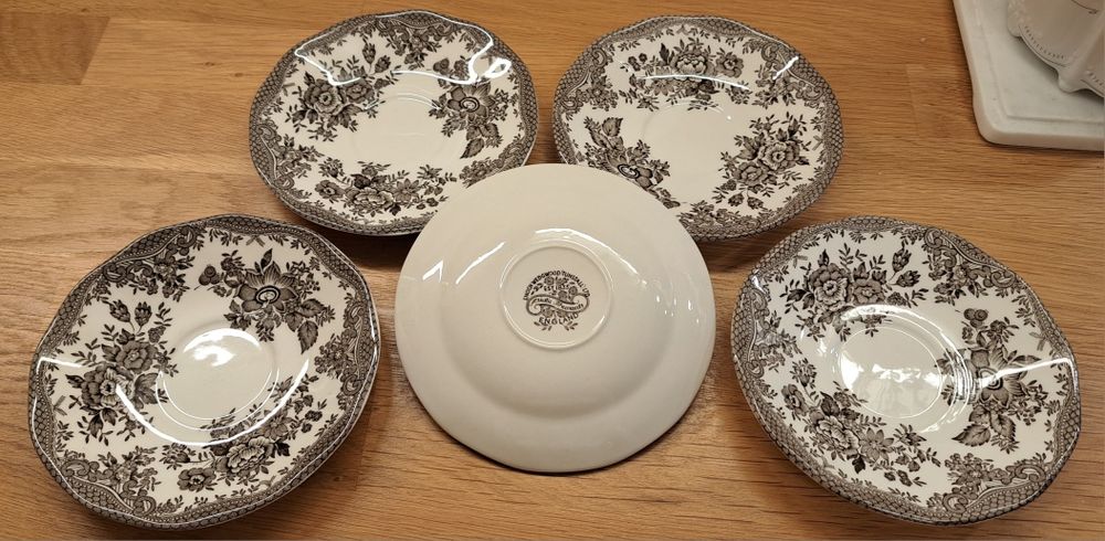 Portelan englezesc set cafea ceai Enoch Wedgwood Tunstall