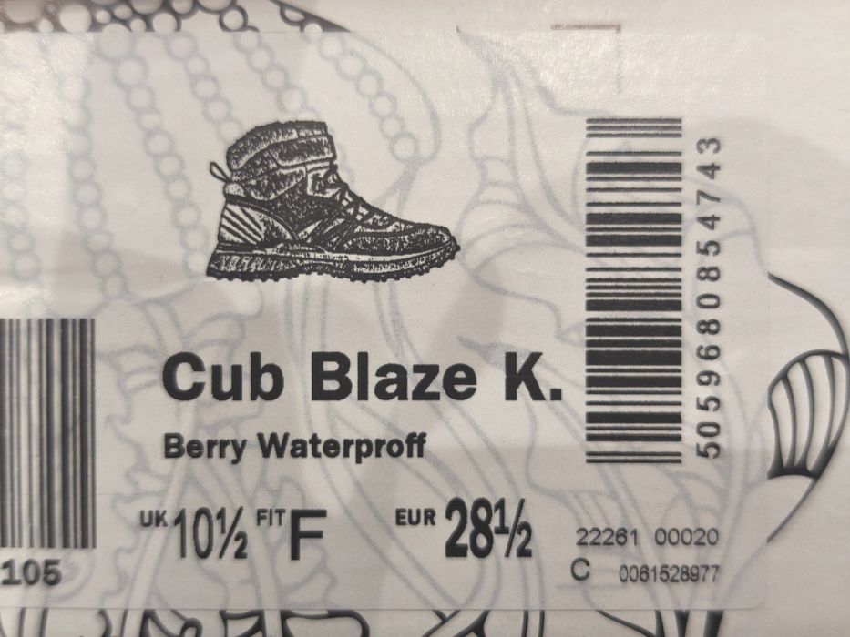 Нови детски ботуши за момиче Clarks, размер 28,5