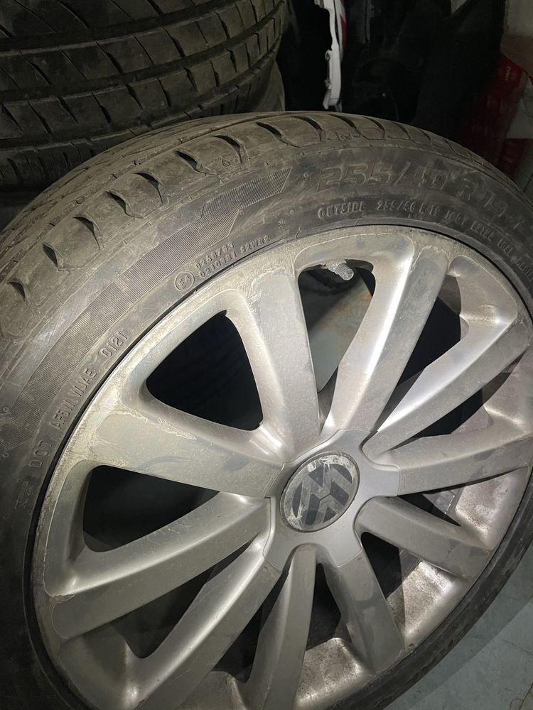 Джанти с гуми 19 5x112 от VW Phaiton