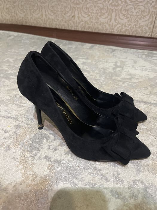 Туфли замшевые