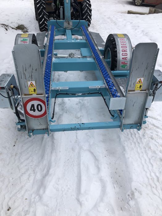 Remorca agricola/pomicola boxpaleti nefolosita, ca noua. An 2017