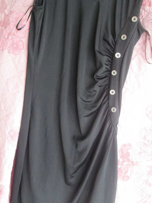 rochie neagra eleganta  deosebita  Flame 38