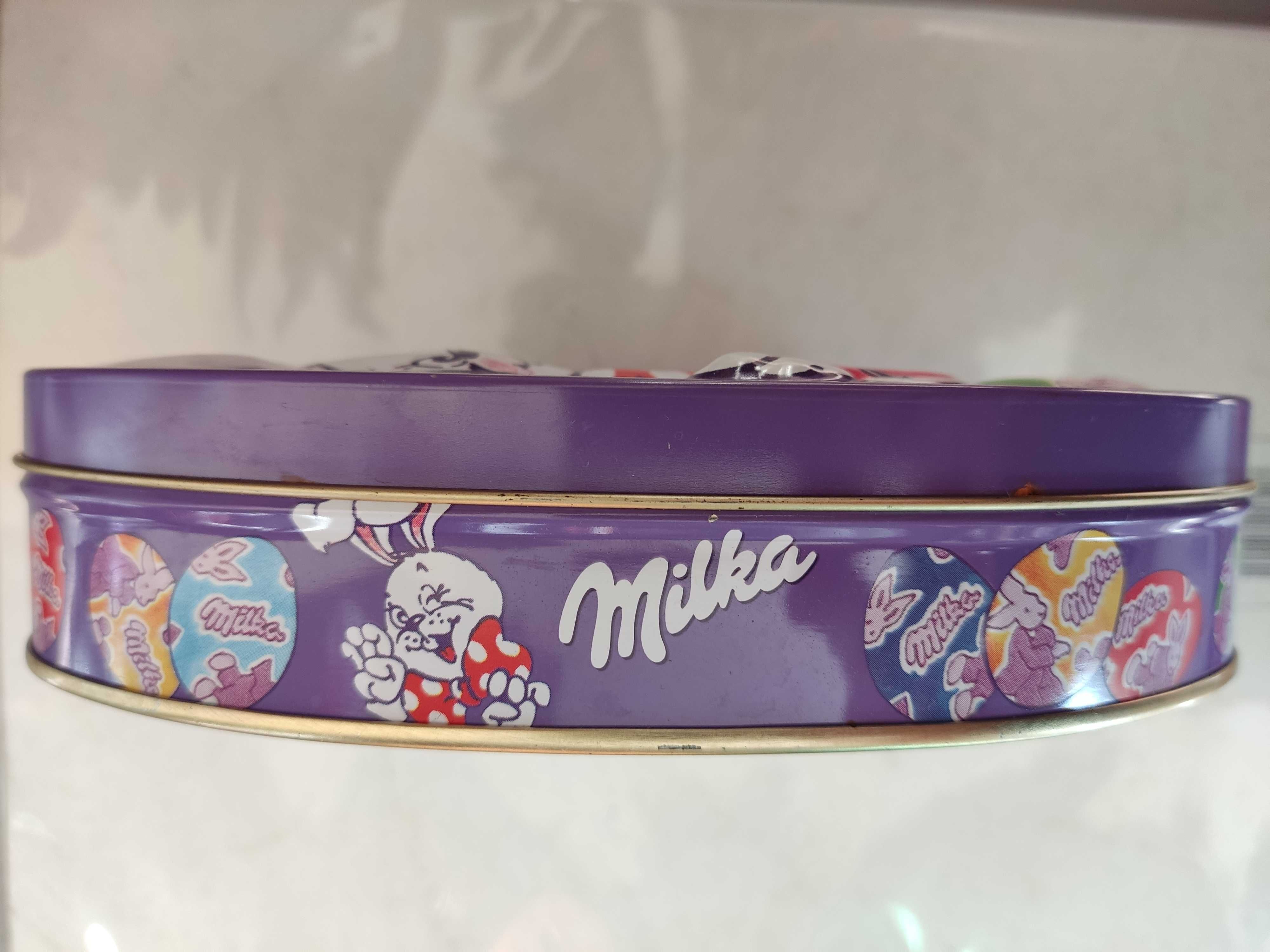 Метална великденска кутия Милка (Milka)