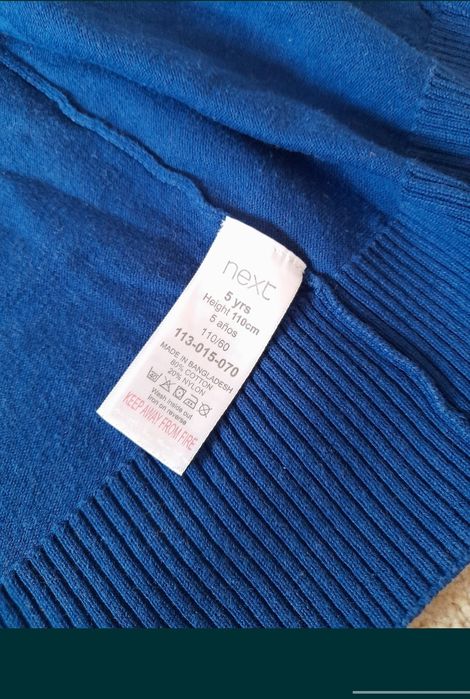 pulover gardigan next 4 5 ani 110 fata fete ca nou impecabil