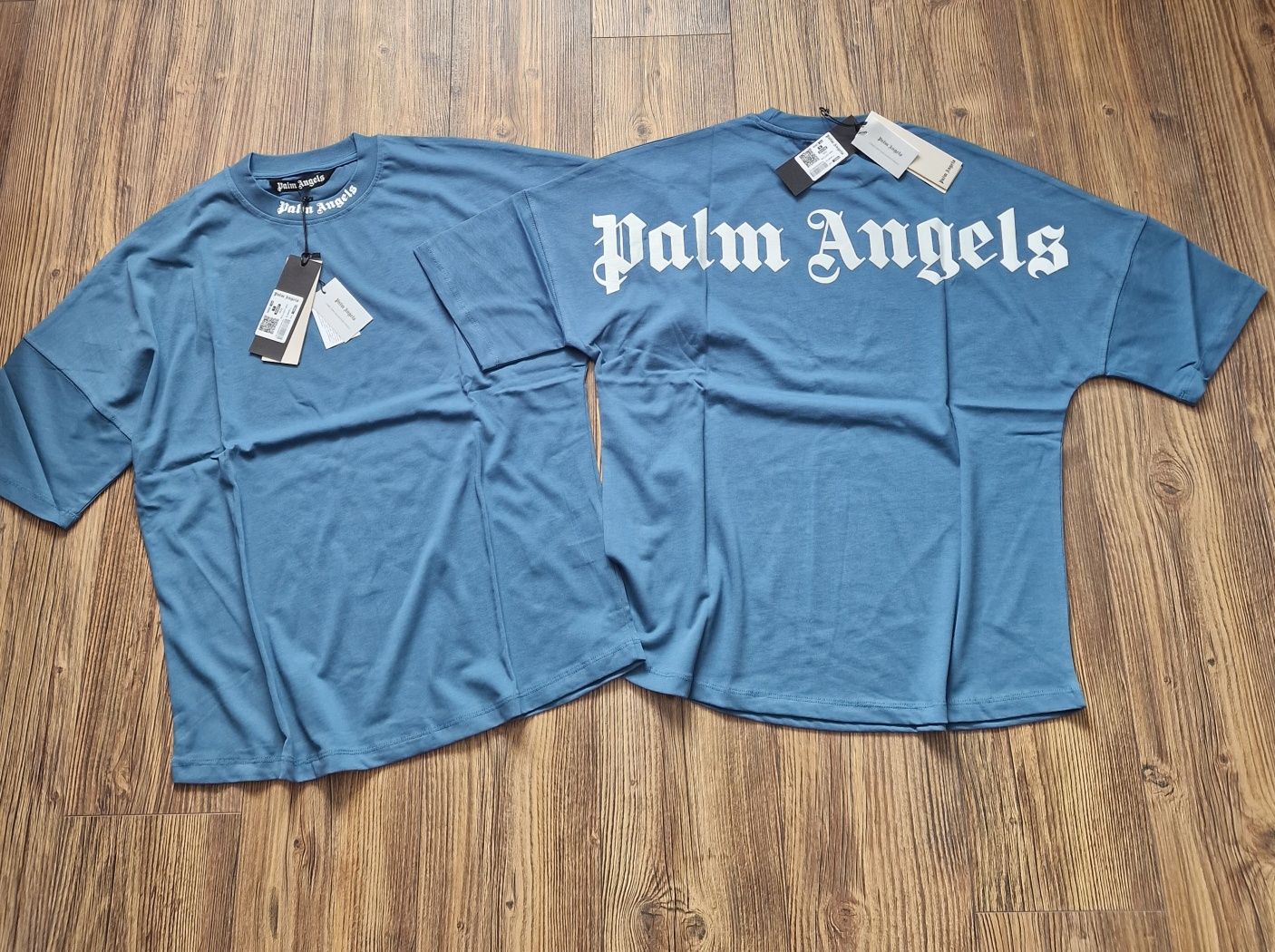 Страхотна мъжка тениска овърсайз модел PALM ANGELS размер S M L XL 2XL