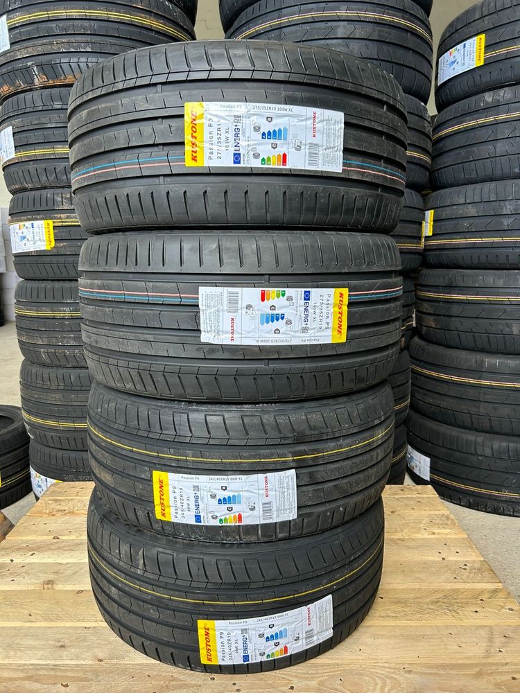 Летни гуми спортпакет 245/40R19 275/35R19 Kustone 2454019 и 275 35 19