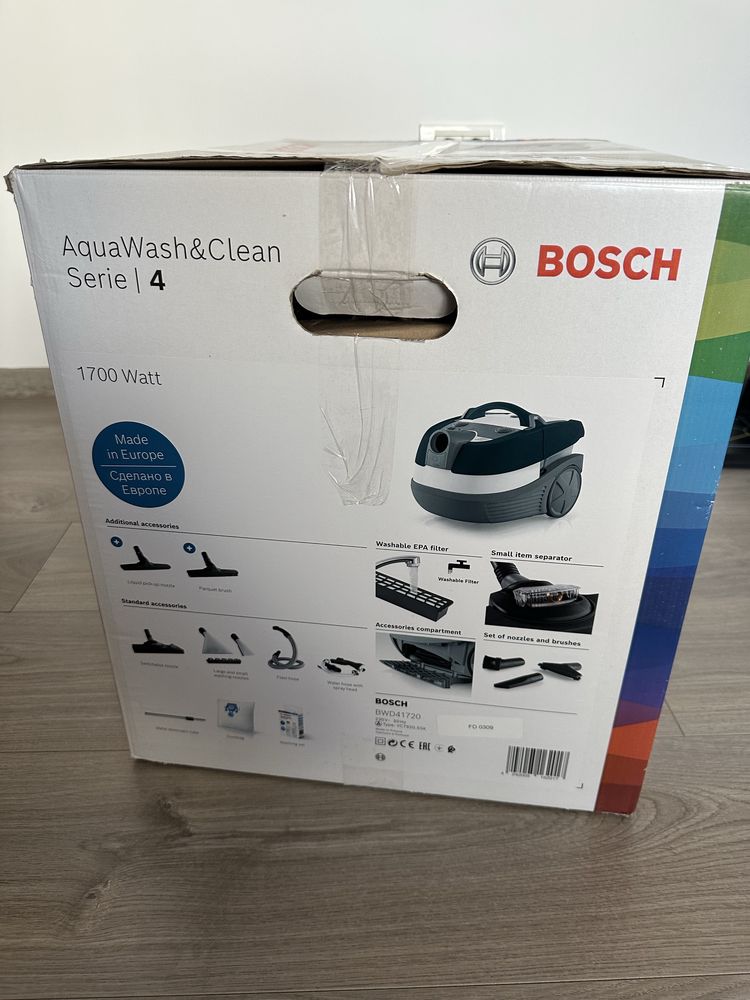 Aspirator cu spalare BOSCH AquaWash&Clean BWD41720