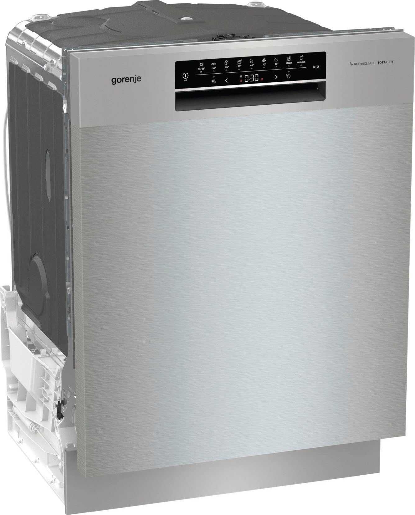 Съдомиялна за частично вграждане GORENJE GU673C60X, 60 см