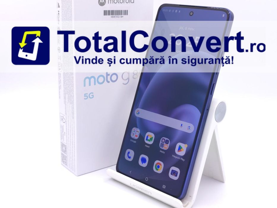 Motorola G86 5G 256GB Dark Blue 8GB Single, Garantie 24 luni | #D88392