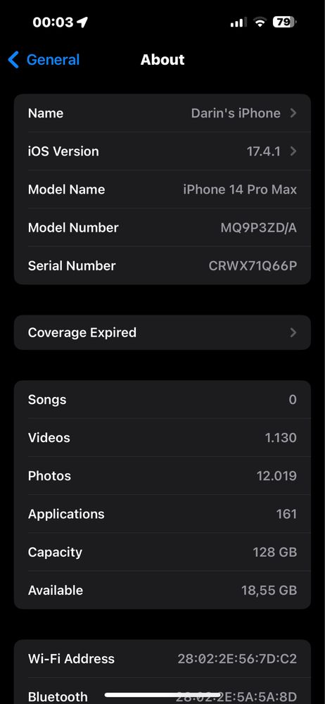 iPhone 14 Pro Max 128GB