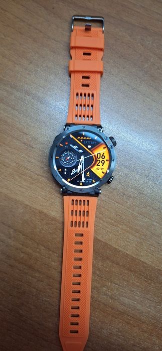 Мъжки Водоустойчив Smart Watch Фенерче 600mAh батерия, 4.32см Голям HD