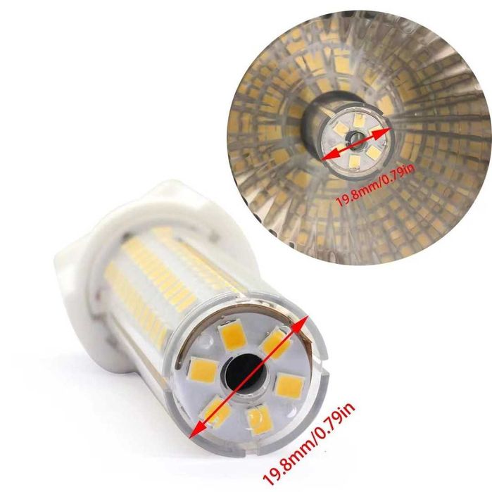 Bec LED G12 15W, tip bulb cu doi pini
