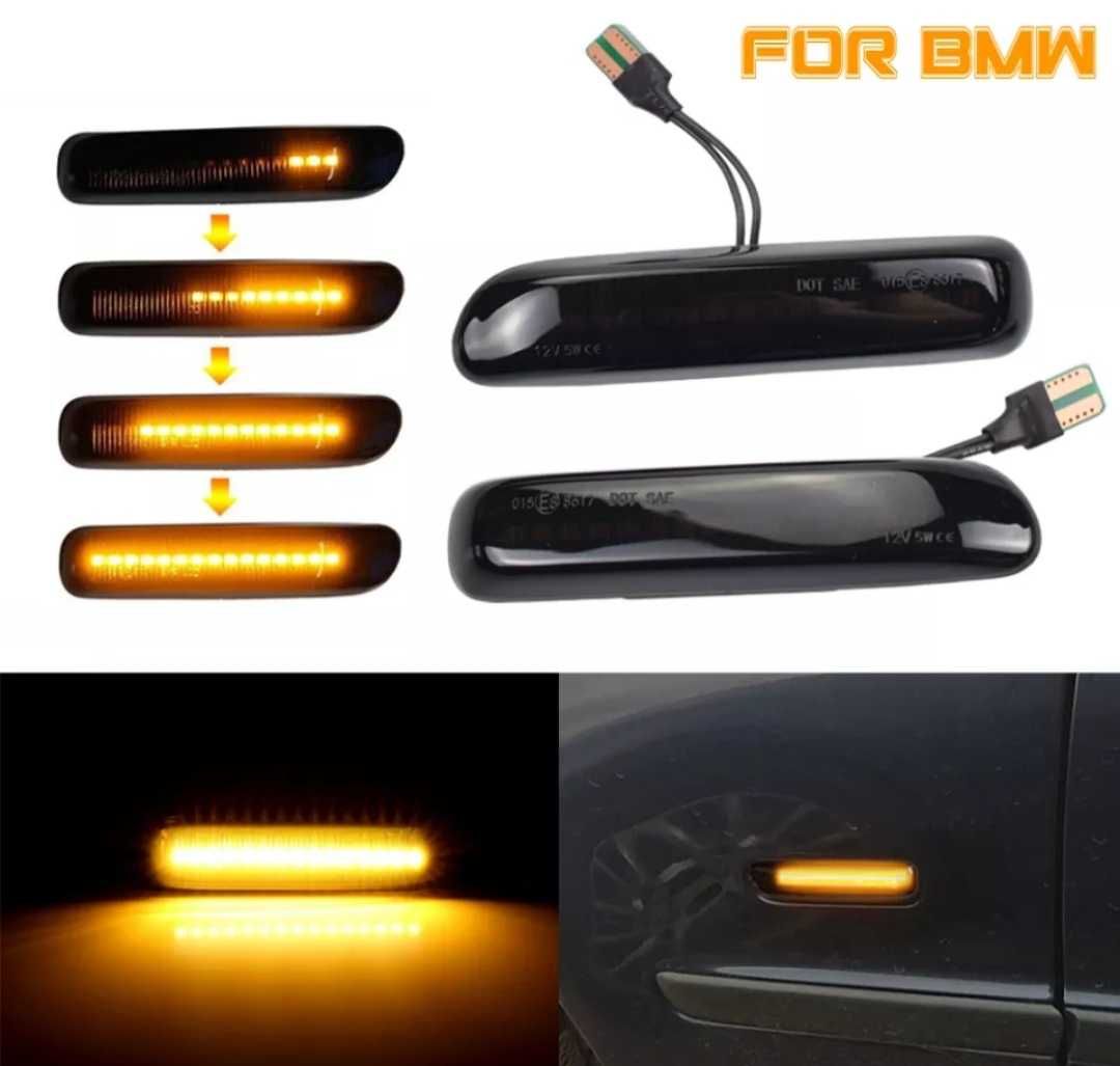 Бягащи мигачи динамични мигачи тип Dynamic LED за БМВ BMW e46 E46