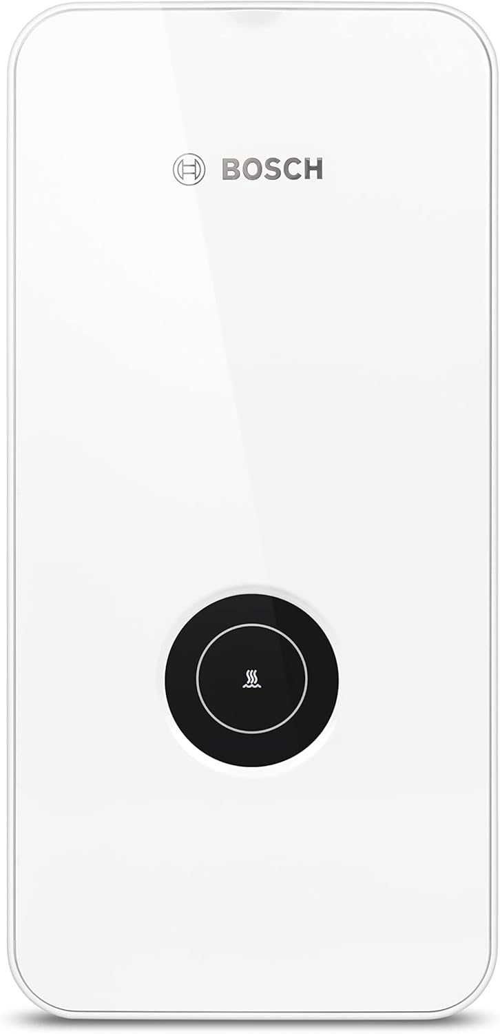Boiler instant Bosch Tronic 4001R, 15/18/21 kW, 400V, alb, sticla