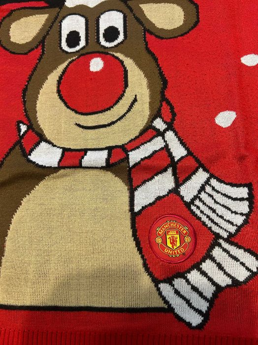 Коледен пуловер на Манчестър Юнайтед / Manchester United