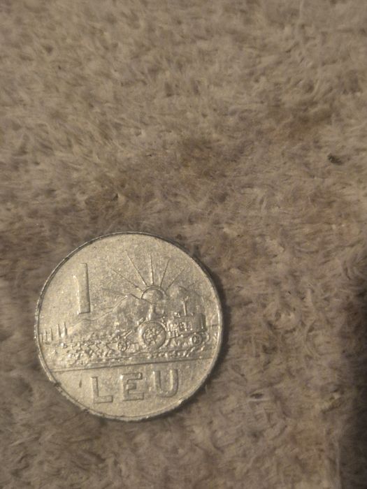 Moneda veche 1 leu 1966