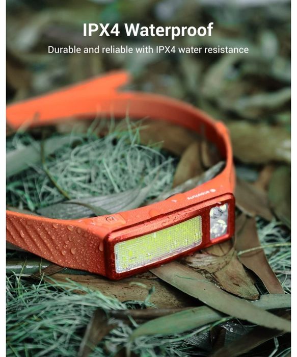 Lanterna frontala LED, reincarcabila, 300 lumeni, IPX4, CUPO