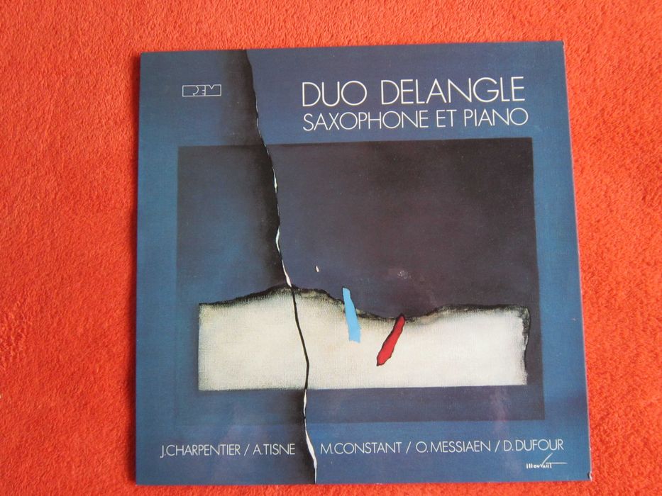 vinil rar Duo Delange Saxophone&Piano Marius Constant