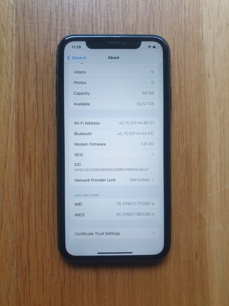 iphone 11 black 64gb