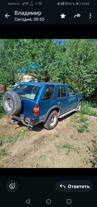 Продаётся OPEL FRONTERA 1994