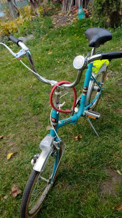 Bicicleta pliabila din două bucăți