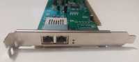 Placa de retea 2x1gbps fibra multimode  SC