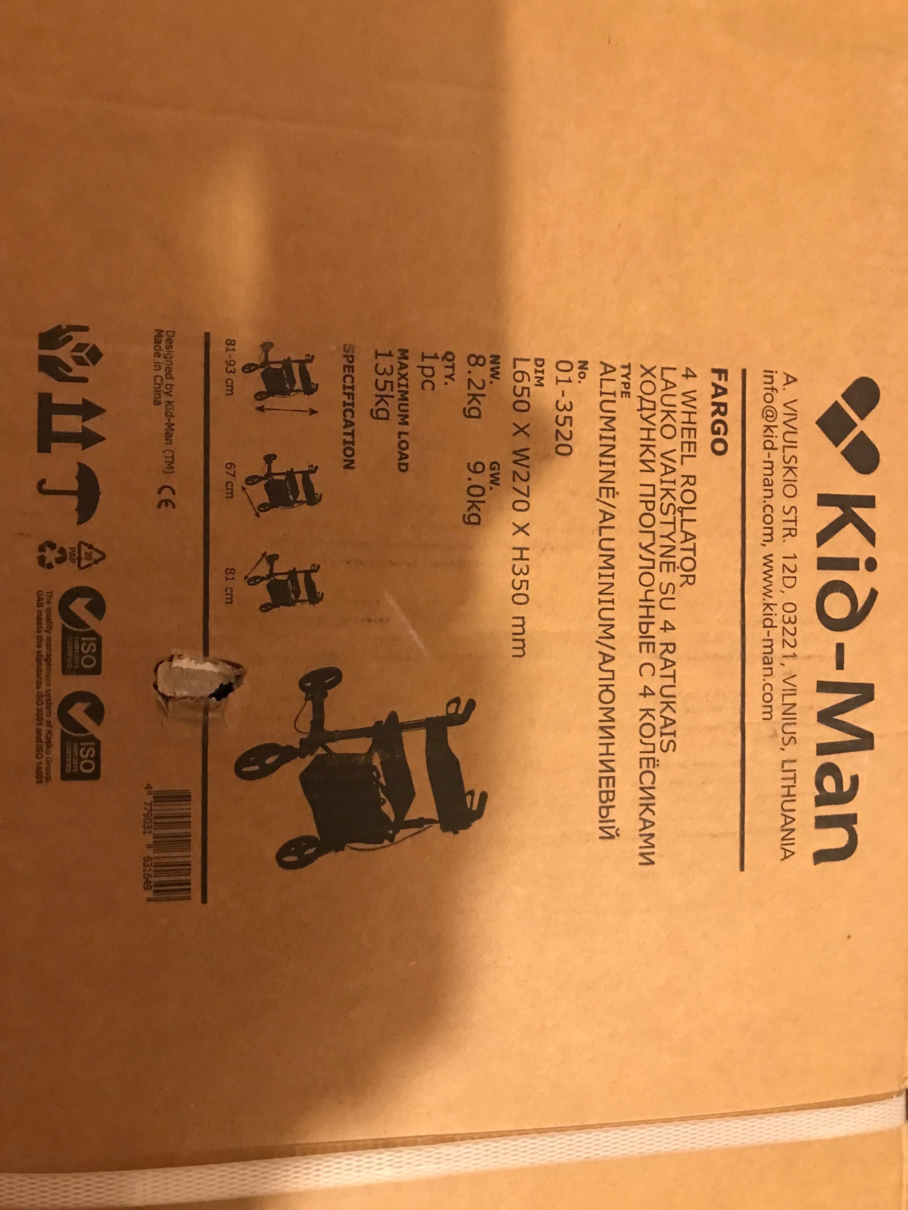 Rolator sau cadru de mers cu roti   (Rollator Walker)