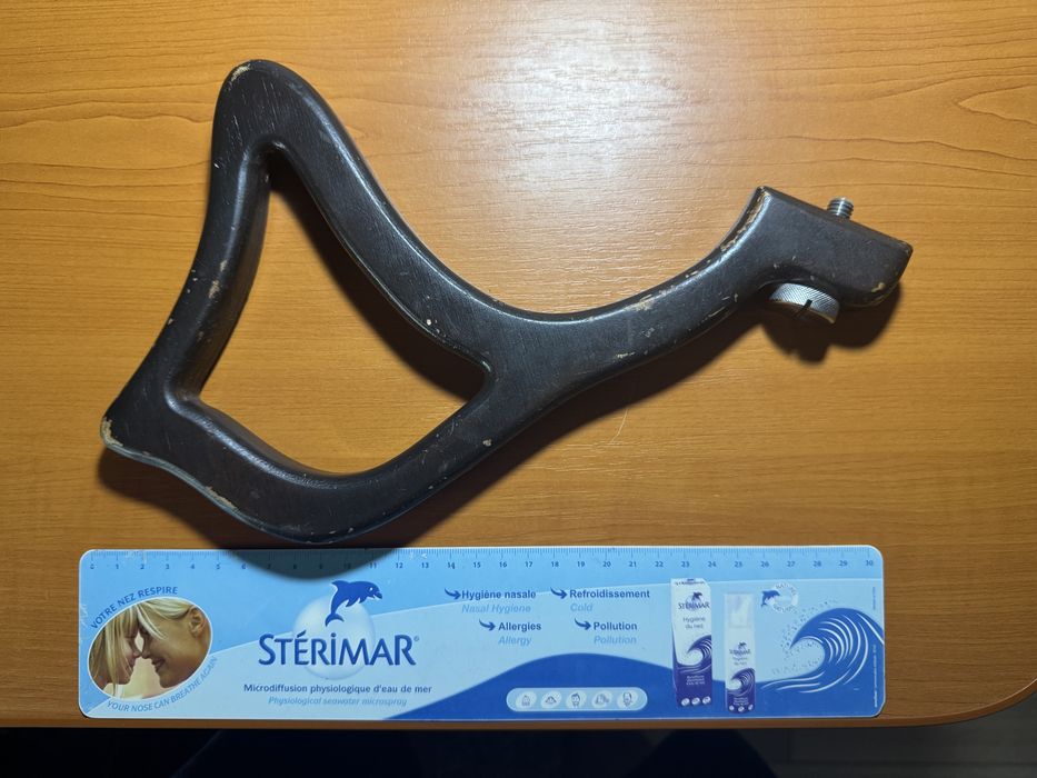 Umerar de lemn pentru videografie