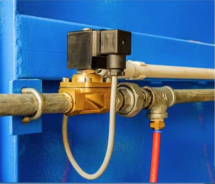 Магнет вентил, Соленоиден клапан 220V,  нормално затворен, IP65