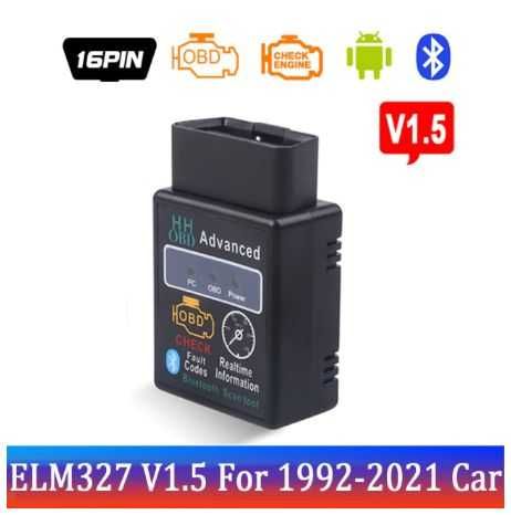 ELM327 OBD2 V 1.5 Bluetooth  - скенер за диагностика  автомобил