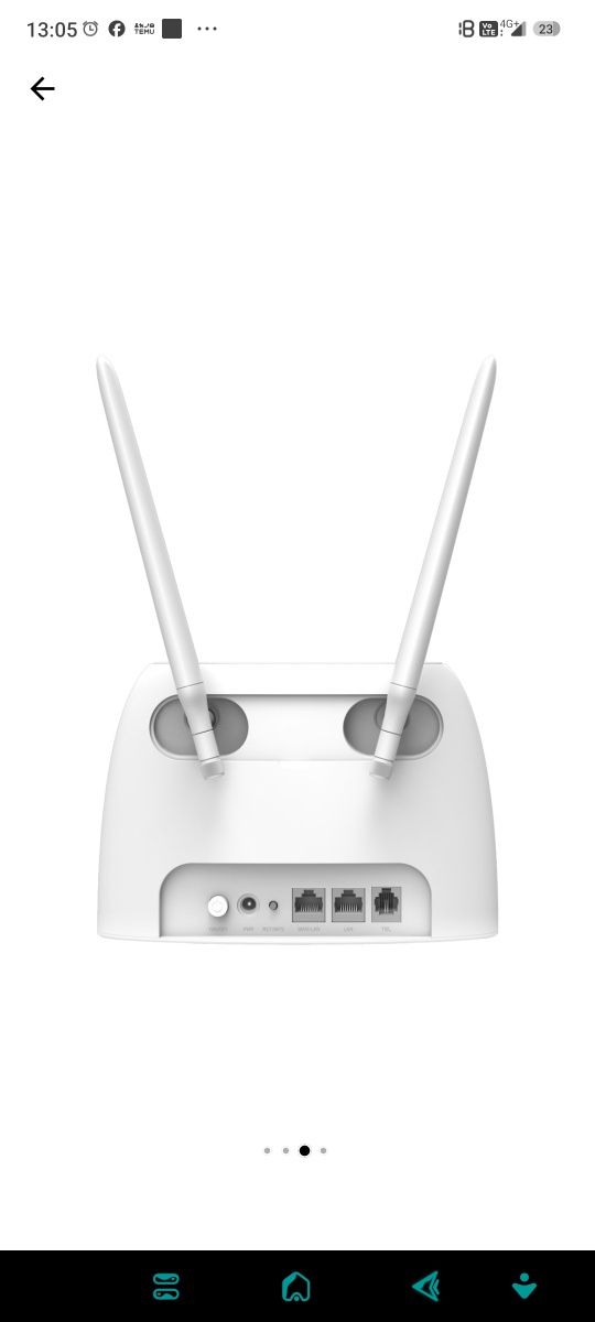 Router Tenda N300 4G06